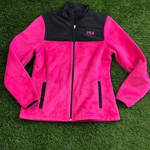 FILA Fleece Zip Up Jacket